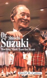 Cover of: Dr. Shinichi Suzuki by David R. Collins