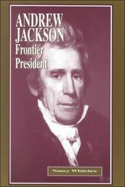 Cover of: Andrew Jackson: frontier president