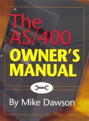 Cover of: The AS/400 owner's manual