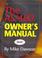 Cover of: The AS/400 owner's manual