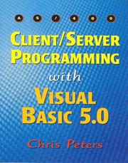 Cover of: AS/400 client/server programming with Visual Basic 5.0