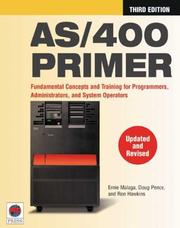 Cover of: AS/400 primer