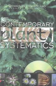 Cover of: Contemporary plant systematics