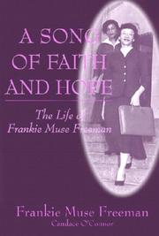 Cover of: A song of faith and hope | Frankie Muse Freeman