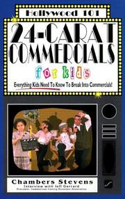 Cover of: 24-carat commercials for kids by Chambers Stevens