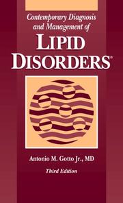 Cover of: Contemporary Diagnosis and Management of Lipid Disorders