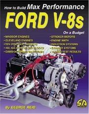 How to build max performance Ford V-8S on a budget by Reid, George.