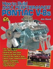 Cover of: How to build max-performance Pontiac V-8s
