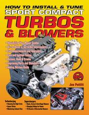 Cover of: Sport compact turbos & blowers by Joe Pettitt