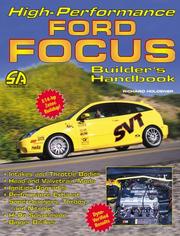 Cover of: High-Performance Ford Focus Builder's Handbook (S-A Design)