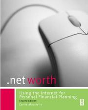Cover of: Net worth: using the Internet for personal financial planning