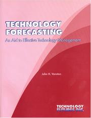 Cover of: Technology Forecasting by John H Vanston