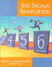 Cover of: Six Sigma Simplified
