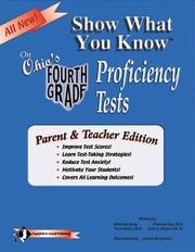 Cover of: Show What You Know on Ohio's Fourth Grade Proficiency Test: Parent & Teacher Edition (4th Grade)