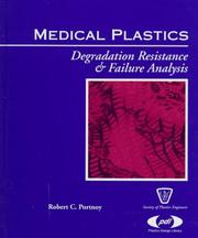 Cover of: Medical Plastics by Robert C. Portnoy