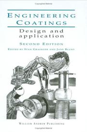 Cover of: Engineering Coatings Design and Applications by Stan Grainger, Jane Blunt