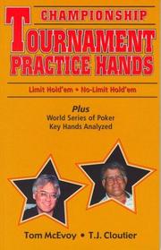 Cover of: Championship Tournament Practice Hands