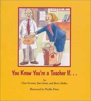 Cover of: You know you're a teacher if ...