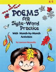 Cover of: Poems for Sight-Word Practice: With Month-by-Month Activities