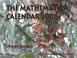 Cover of: The Mathematics Calendar 2008