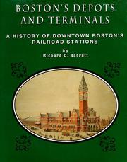 Cover of: Boston's depots and terminals: a history of Boston's downtown and Back Bay railroad stations from 1834 to today