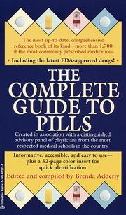 Cover of: The complete guide to pills