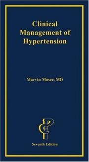 Cover of: Clinical Management of Hypertension