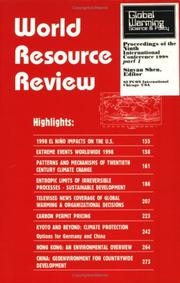 Cover of: Global Warming Science & Policy: Proceedings of 9th Global Warming International Conference & Expo (GW9), June 8-11, 1998, Hong Kong, China (3 Volume Set)