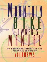 Cover of: Mountain bike owner's manual
