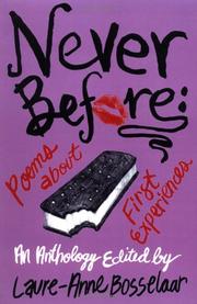 Cover of: Never Before: Poems About First Experiences