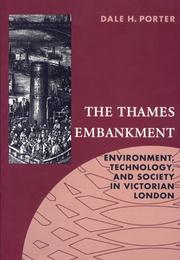 Cover of: The Thames Embankment by Dale H. Porter