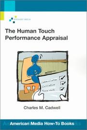 Cover of: The human-touch performance appraisal