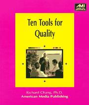 Cover of: Ten tools for quality: a practical guide to achieve quality results
