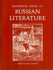 Cover of: Reference guide to Russian literature by editor, Neil Cornwell ; associate editor, Nicole Christian.