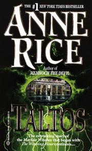 Cover of: Taltos | Anne Rice