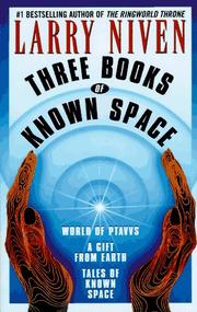Cover of: Three Books of Known Space