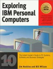 Cover of: Exploring IBM personal computers by Jim Hoskins