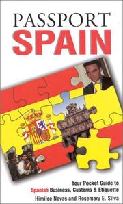 Cover of: Passport Spain: your pocket guide to Spanish business, customs & etiquette