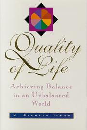 Quality of life by H. Stanley Jones