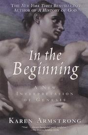 Cover of: In the Beginning by Karen Armstrong