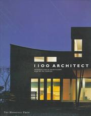 Cover of: 1100 Architect