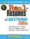 Cover of: Real-resumes for legal & paralegal jobs-- including real resumes used to change careers and gain federal employment