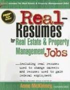 Cover of: Real-resumes for real estate & property management jobs: including real resumes used to change careers and resumes used to gain federal employment