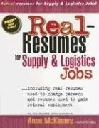 Cover of: Real-resumes for supply & logistics jobs: including real resumes used to change careers and resumes used to gain federal employment