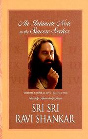 Cover of: An Intimate Note to the Sincere Seeker; Volume 1 by 