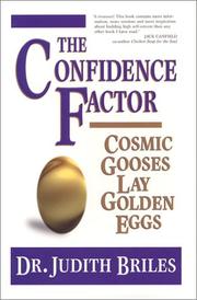 Cover of: The Confidence Factor  by Judith Briles, John E. Maling