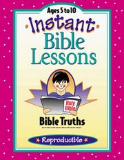 Cover of: Instant Bible Lessons (Bible Truths) | Pamela Kuhn