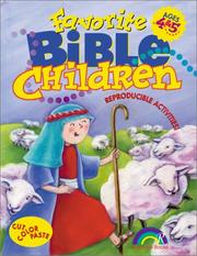 Cover of: Favorite Bible Children: Ages 4&5