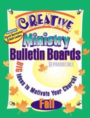 Cover of: Creative Ministry Bulletin Boards by Cindy Schooler