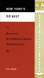 Cover of: New York's 50 best secret architectural treasures